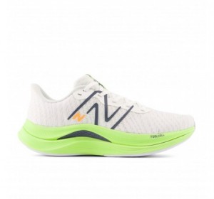New Balance FuelCell Propel v4 White & Lime Glo