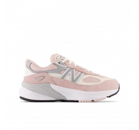 New Balance Kids 990 v6 Pink Haze Lace-up