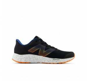 New Balance Kids Arishi v4 Black/White/Orange