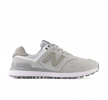 New Balance Golf 574 Greens v2 Grey (spikeless)