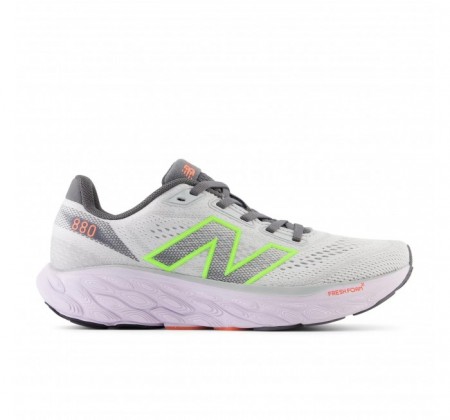 New Balance Fresh Foam X W880v14 Grey Matter/Taro/Bleached Lime Glo