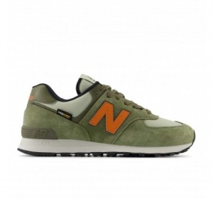 New Balance Unisex 574 Dark Olivine