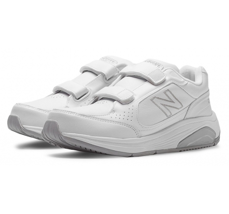 new balance white velcro sneakers