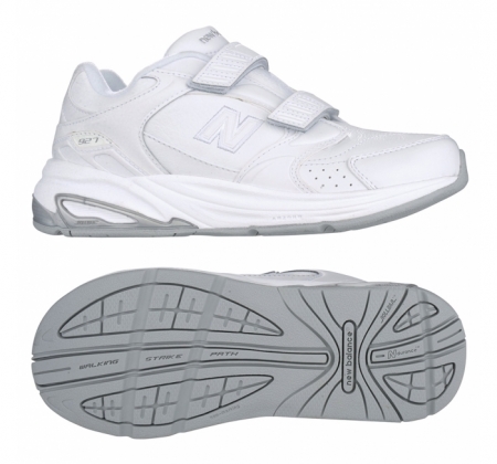 new balance white velcro sneakers