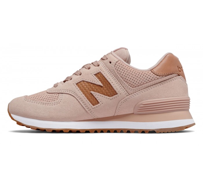 new balance 574 woven logo